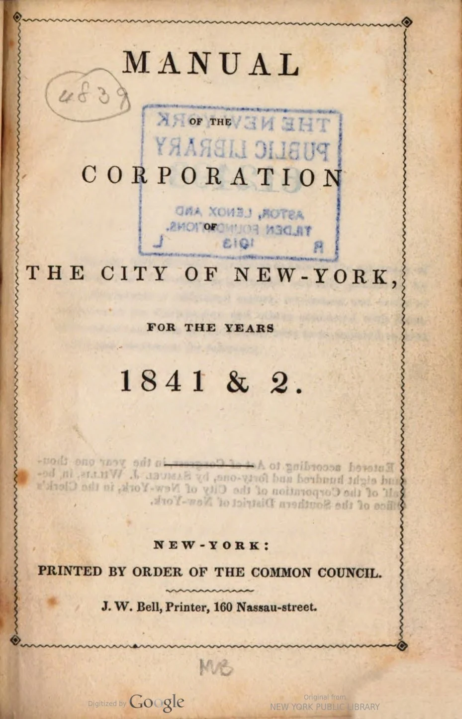 The Bittersweet Legacy of David T. Valentine 