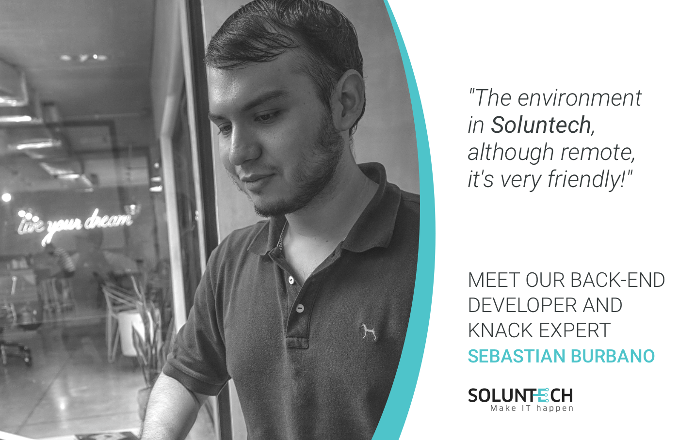 Meet Sebastian Burbano, Back-end Dev and Knack Expert