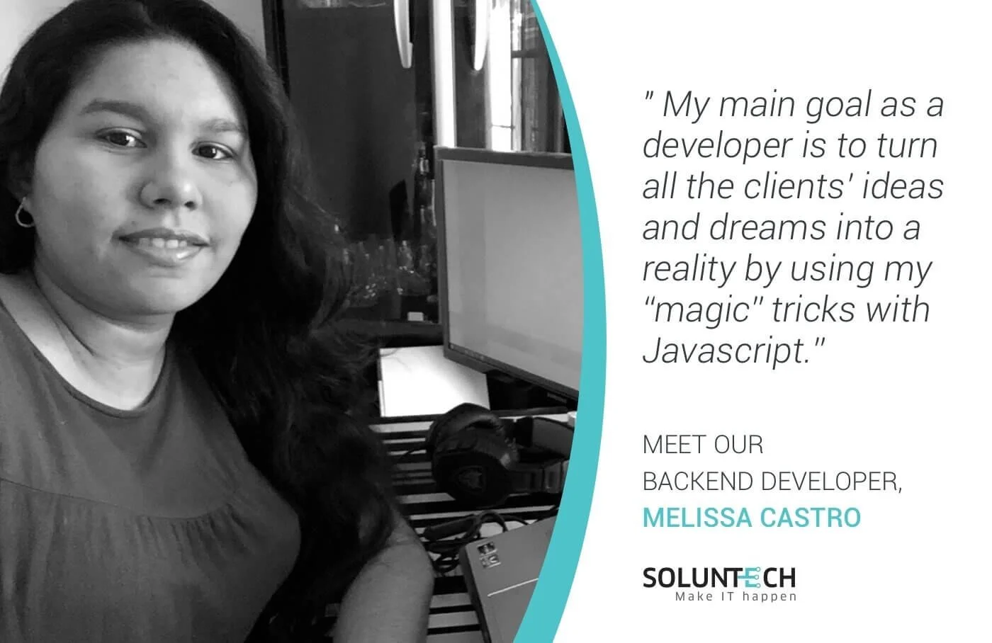 Meet our Back-end Developer - Melissa Castro