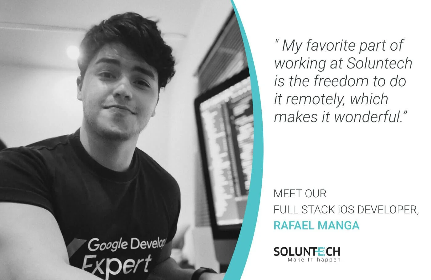 Meet our Full Stack iOS Developer - Ralph Manga