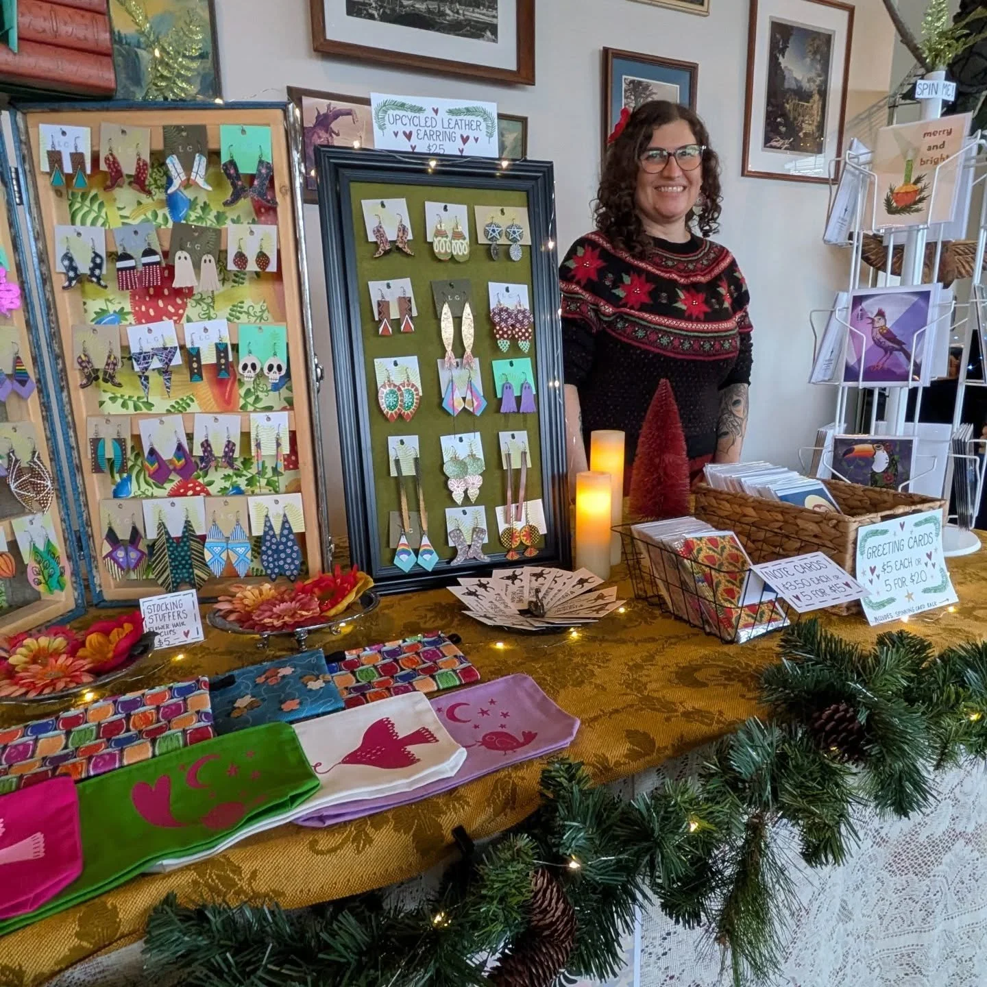 What are you doing today? Nothing? Well come on down to @larrabeelagerco  in Bellingham and have a beer with me! So much cool stuff here to round out your holiday shopping and get those stockings stuffed. What are you waiting for?!? 
.
ps. I only hav