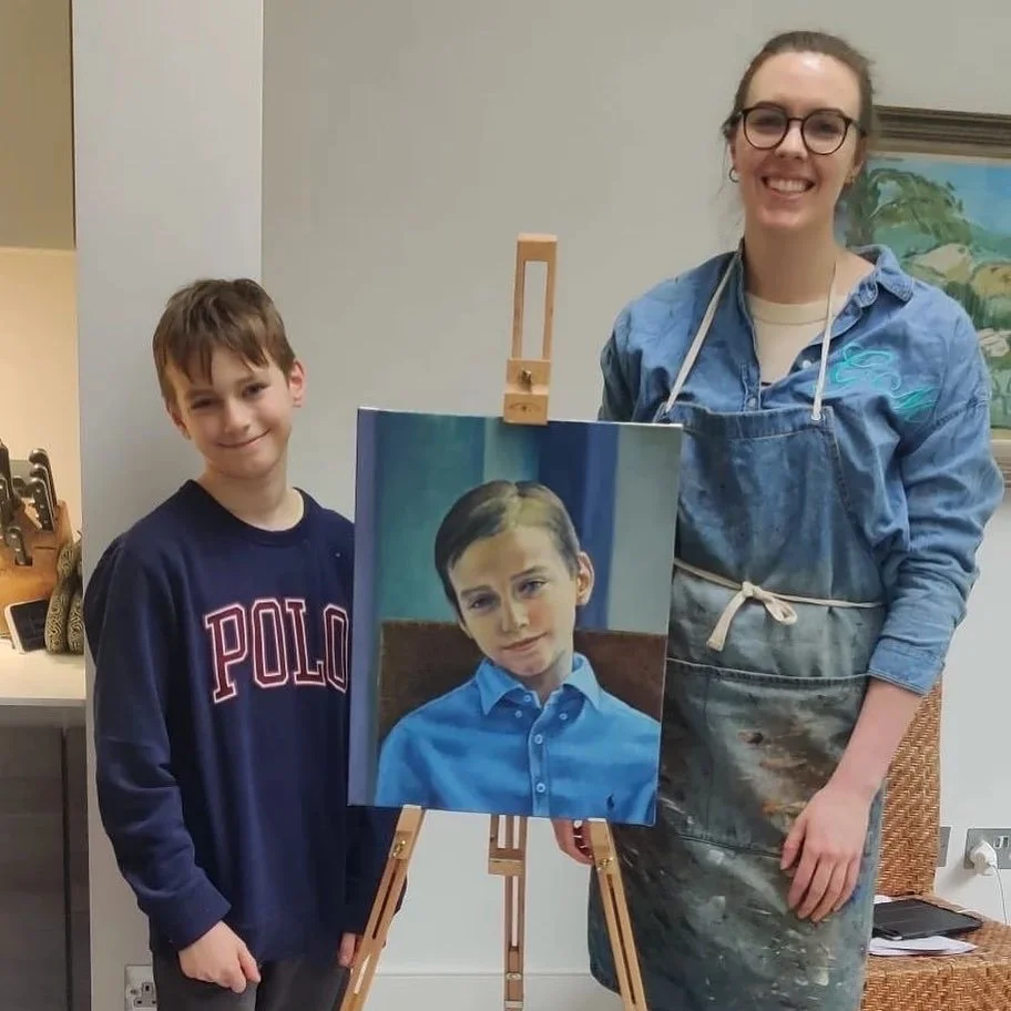 Portrait of James, aged ten