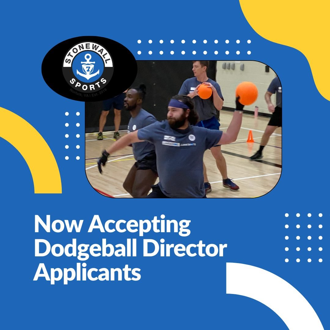 ✨ Now Accepting Dodgeball Director Applicants ✨

In addition to our other open leadership roles &mdash; we&rsquo;re taking applications for the Dodgeball Director position! 

Applications are open NOW through 12/31, so don&rsquo;t miss your shot to l