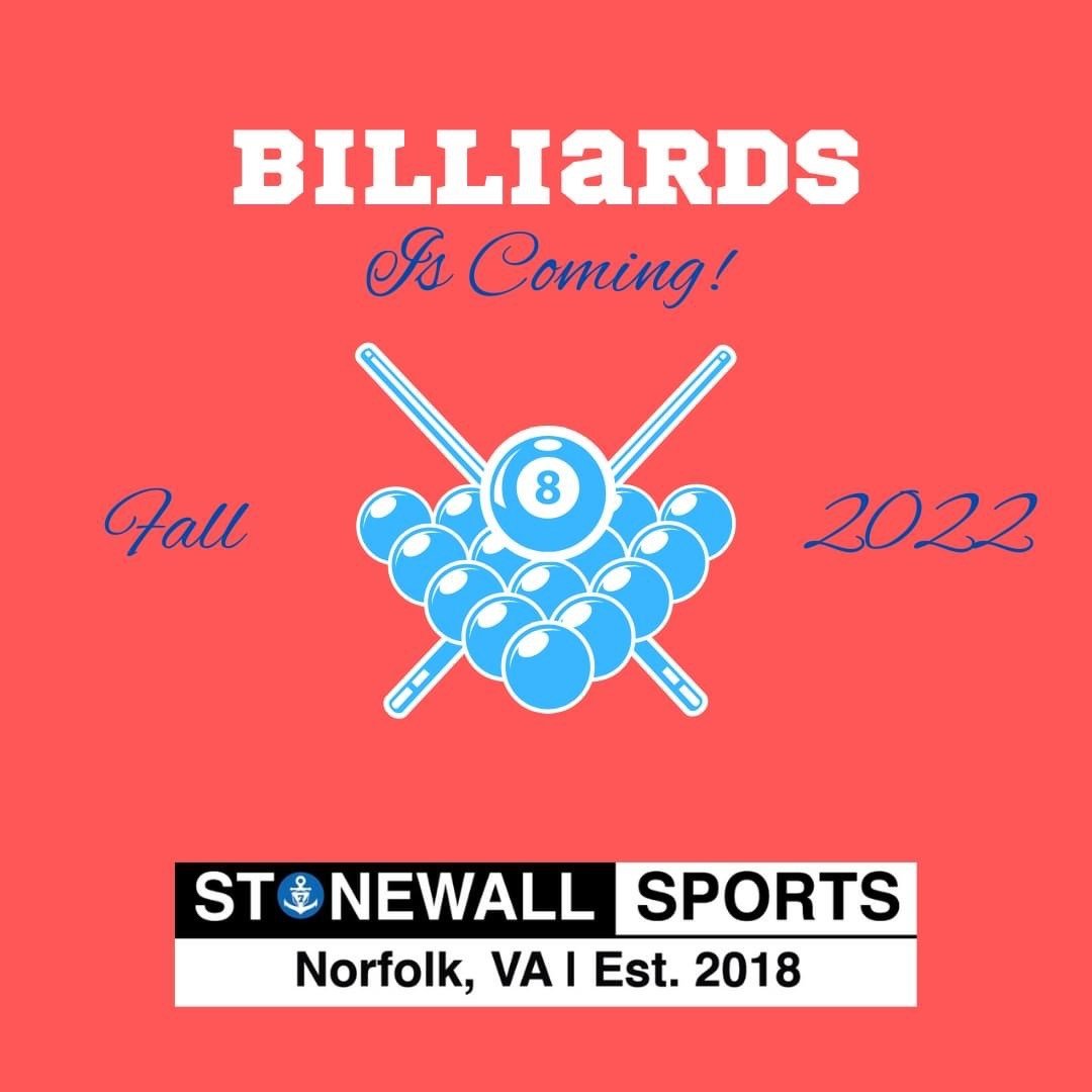 Billiards — Stonewall Sports Norfolk