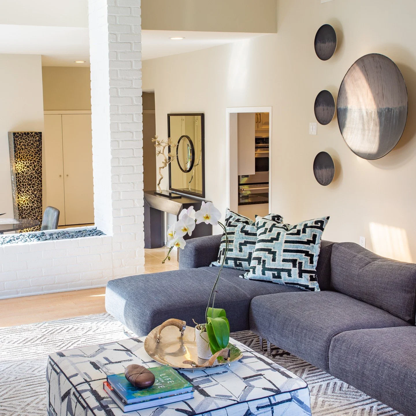 Details matter. ✨ Art, textiles, lighting, and layers&mdash;carefully curated to bring the entire design together.

Double-tap if you love the finishing touches.

#InteriorDetails #LuxuryStyling #DesignerTouches