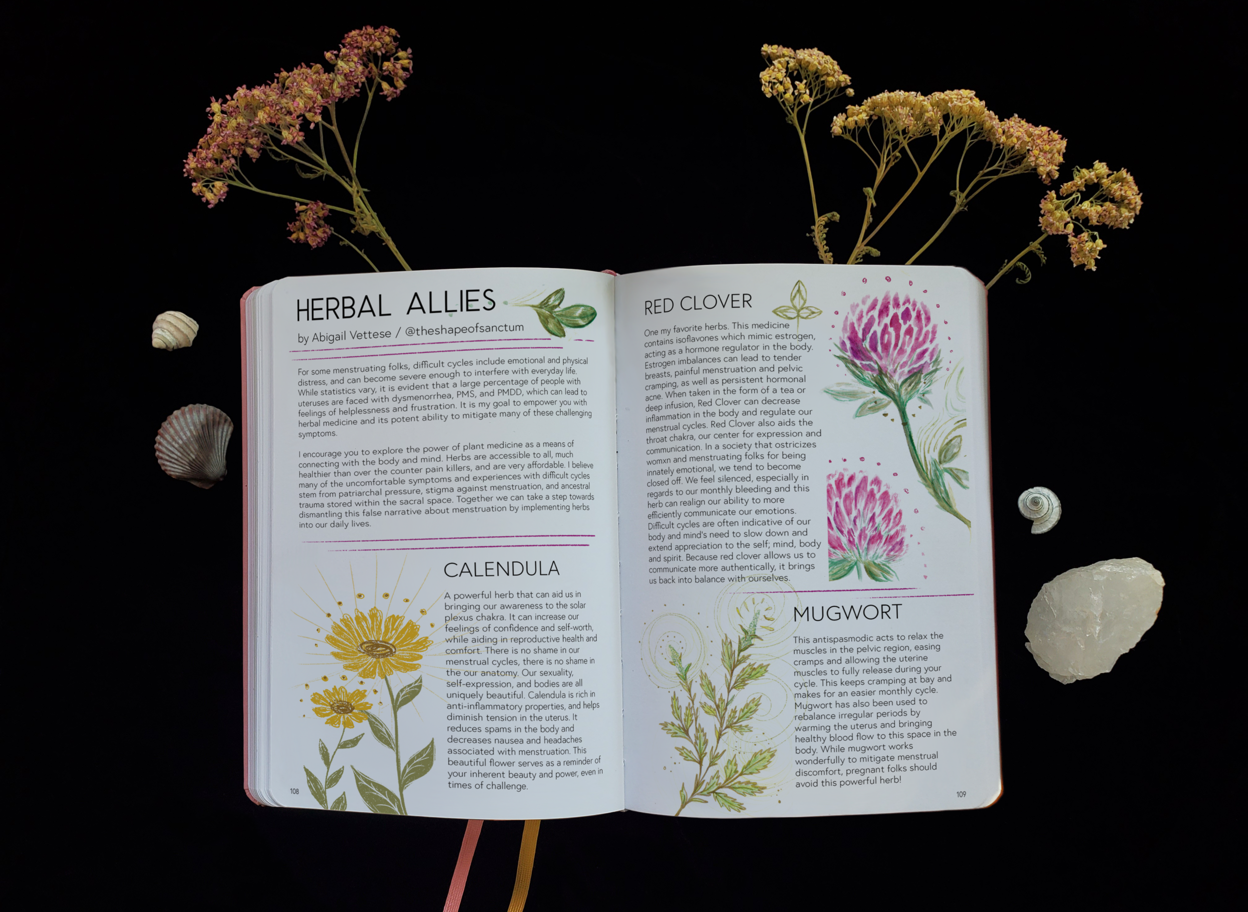 Spread from last year's journal by Abigail Vetesse