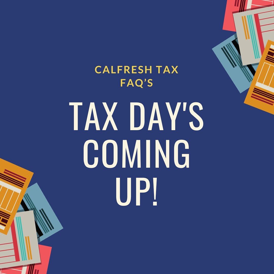 With tax season coming up, a lot of students have questions about how CalFresh impacts their taxes &mdash; the answer is that it does not! CalFresh will not ask you any info about your taxes, and your tax forms do not require that you report CalFresh