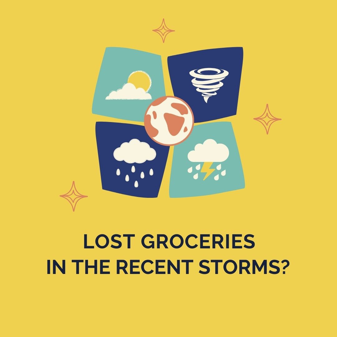 Did you lose groceries in the recent SLO county storms (starting February 3, 2024) due to events like power outages or flooding? If so, you can request replacement benefits for food damaged or lost during this time! The deadline is March 24, 2024. Th
