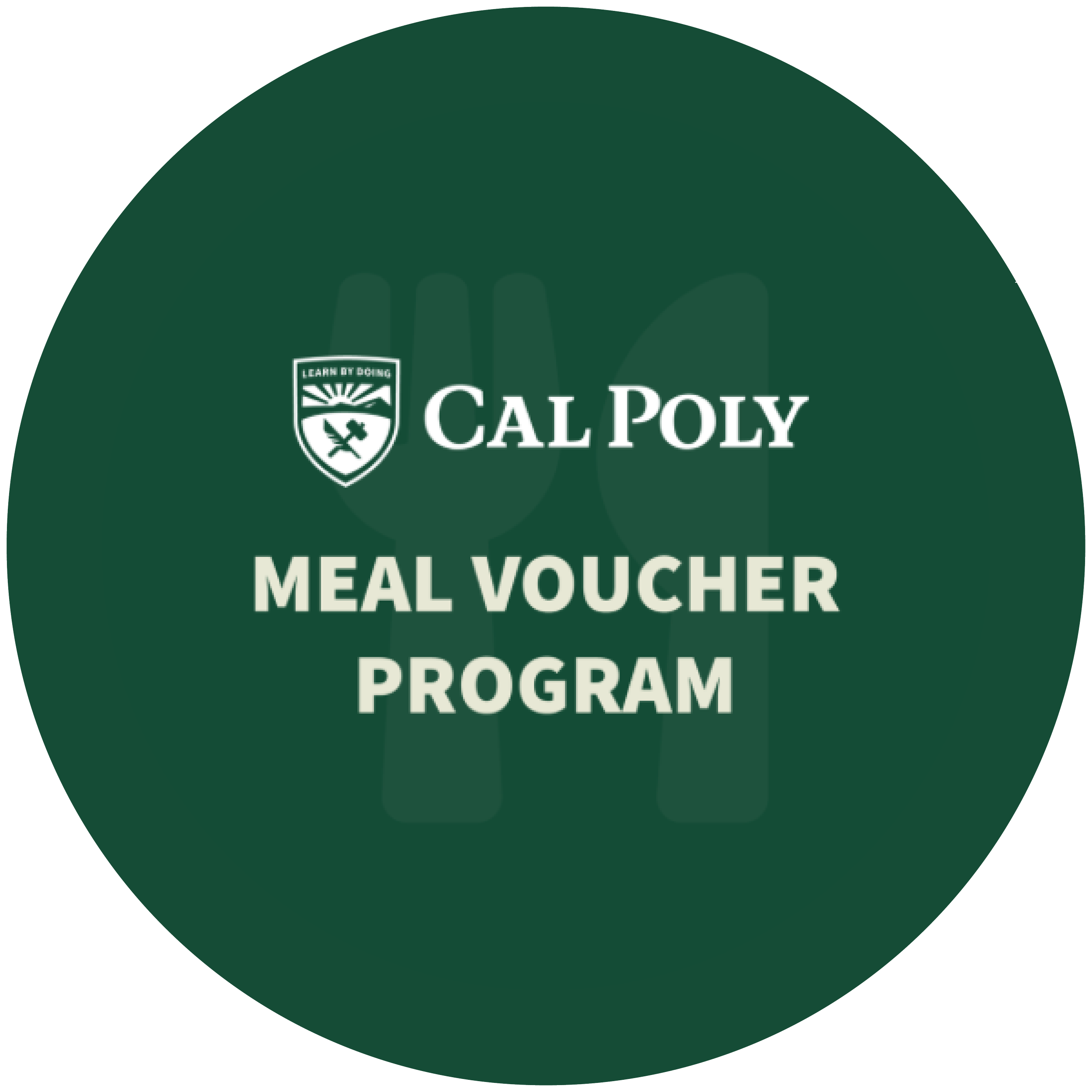 Logo Cal Poly Meal Voucher Program