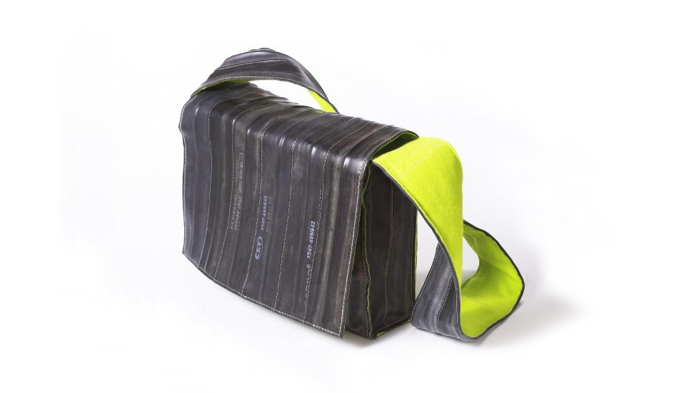 Inner Tube bag by KREJCI | Design by Doreen Westphal, Amsterdam, Netherlands