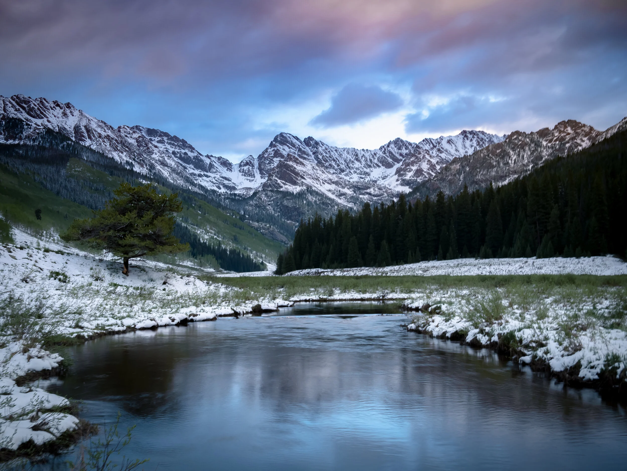 Colorado Snowy Landscape