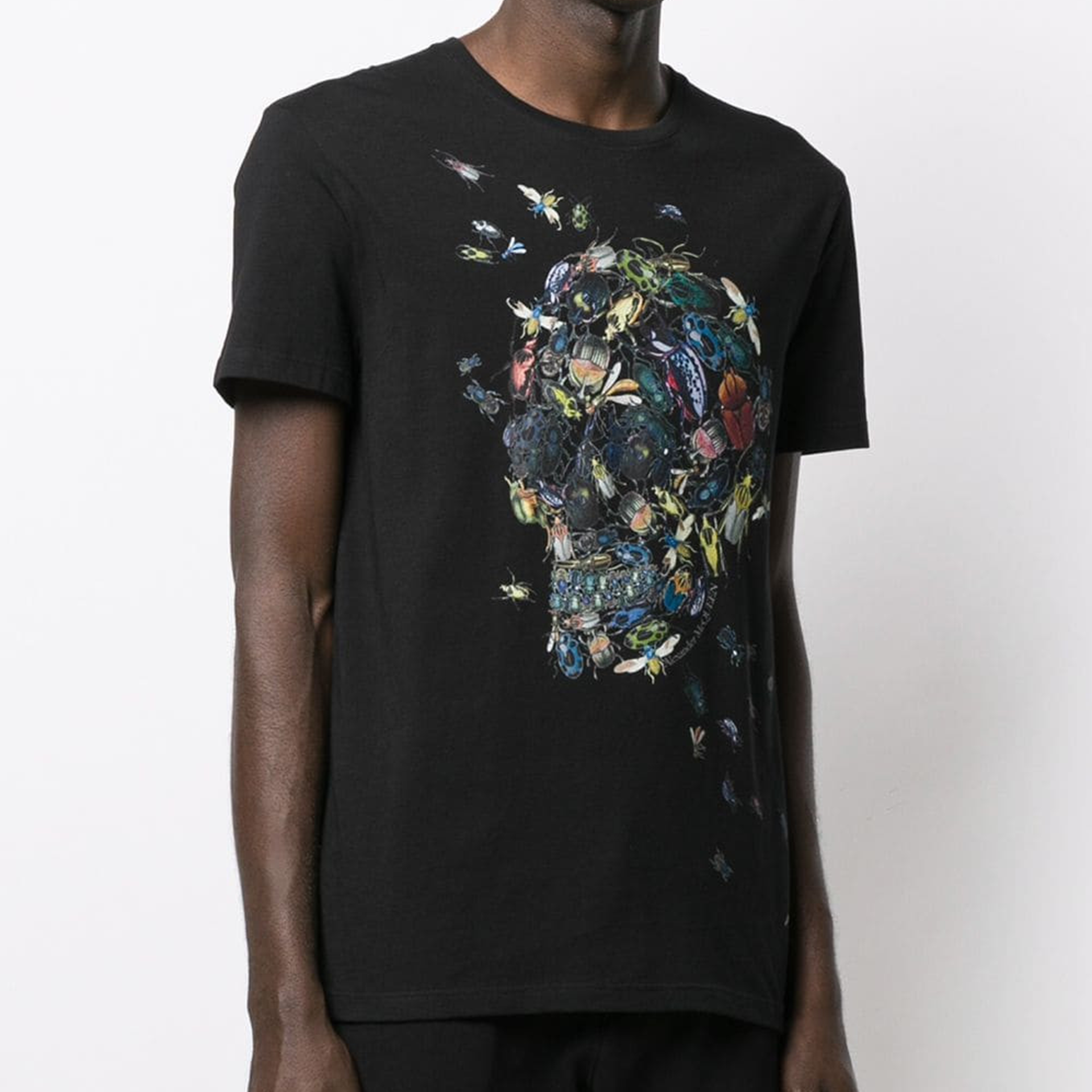Alexander McQueen Beetle Cluster Skull T-shirt