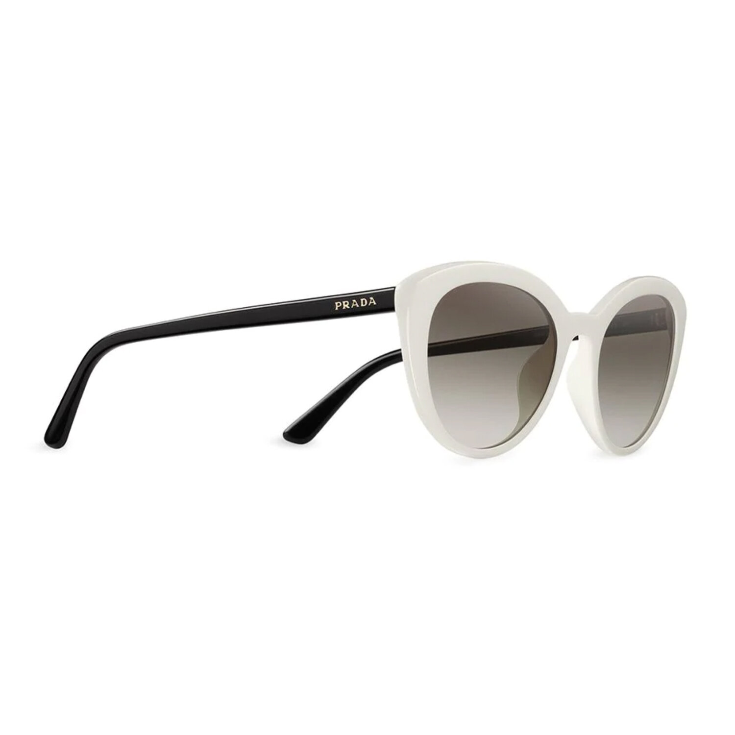 PRADA 'ultravox' Sonnenbrille In White
