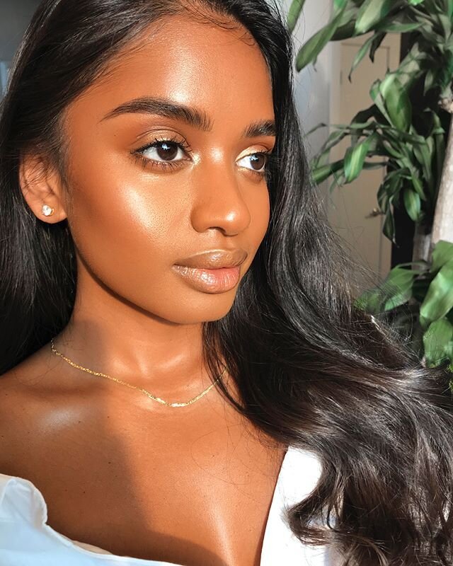 Glowy Makeup Ideas For Brown Girls