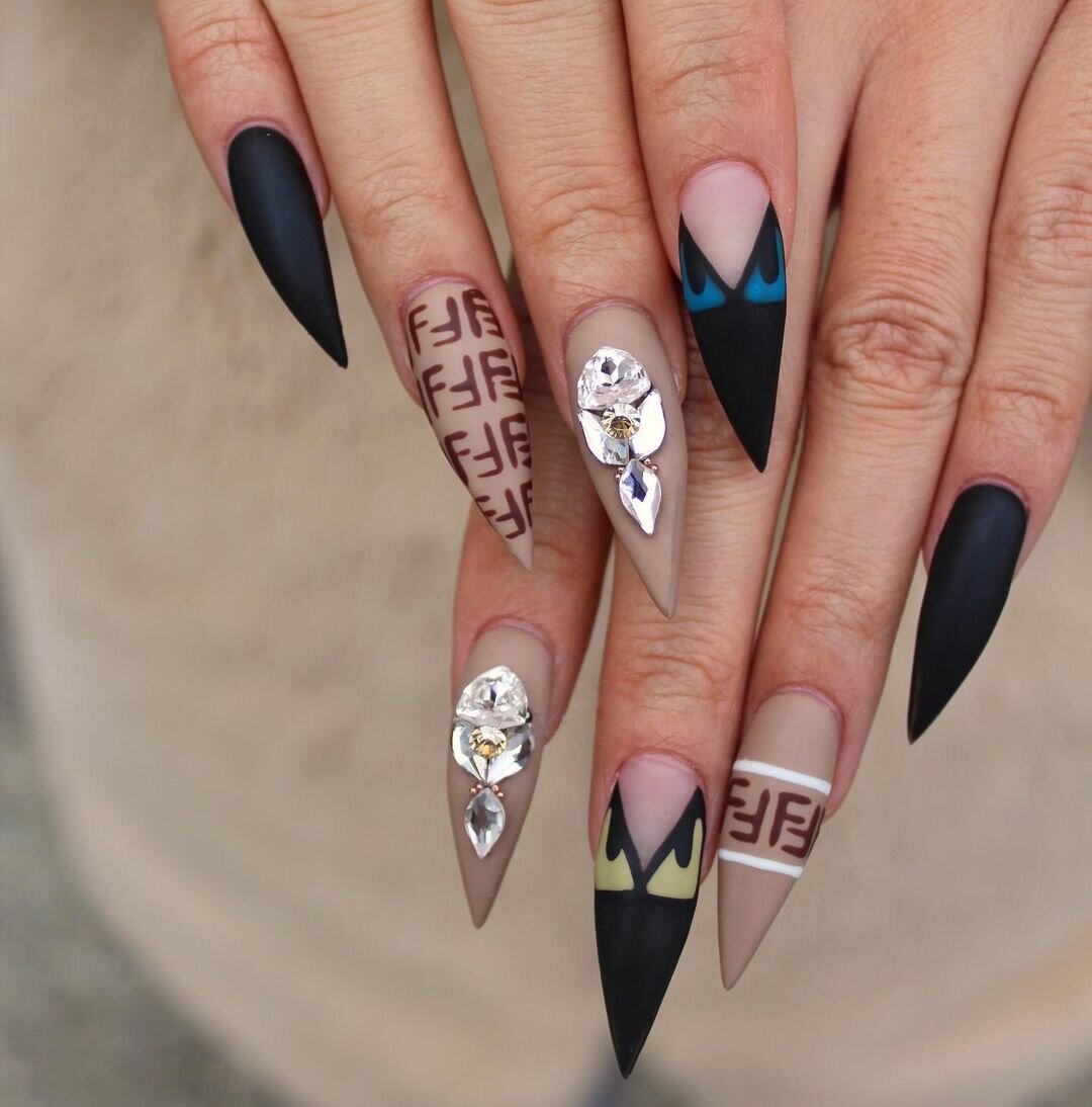 These are the designer nails you need to try asap. Try these amazing  designer nails Louis Vuitton. …
