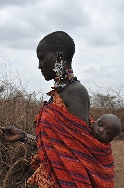  8. Maasai woman 
