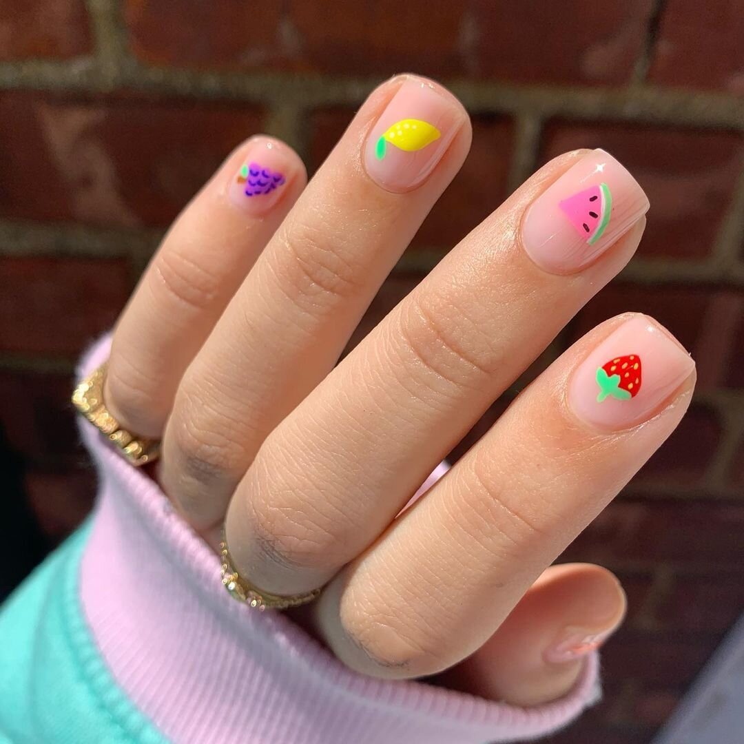 3. 15 Nail Designs Inspired by Your Favorite Summer Fruits