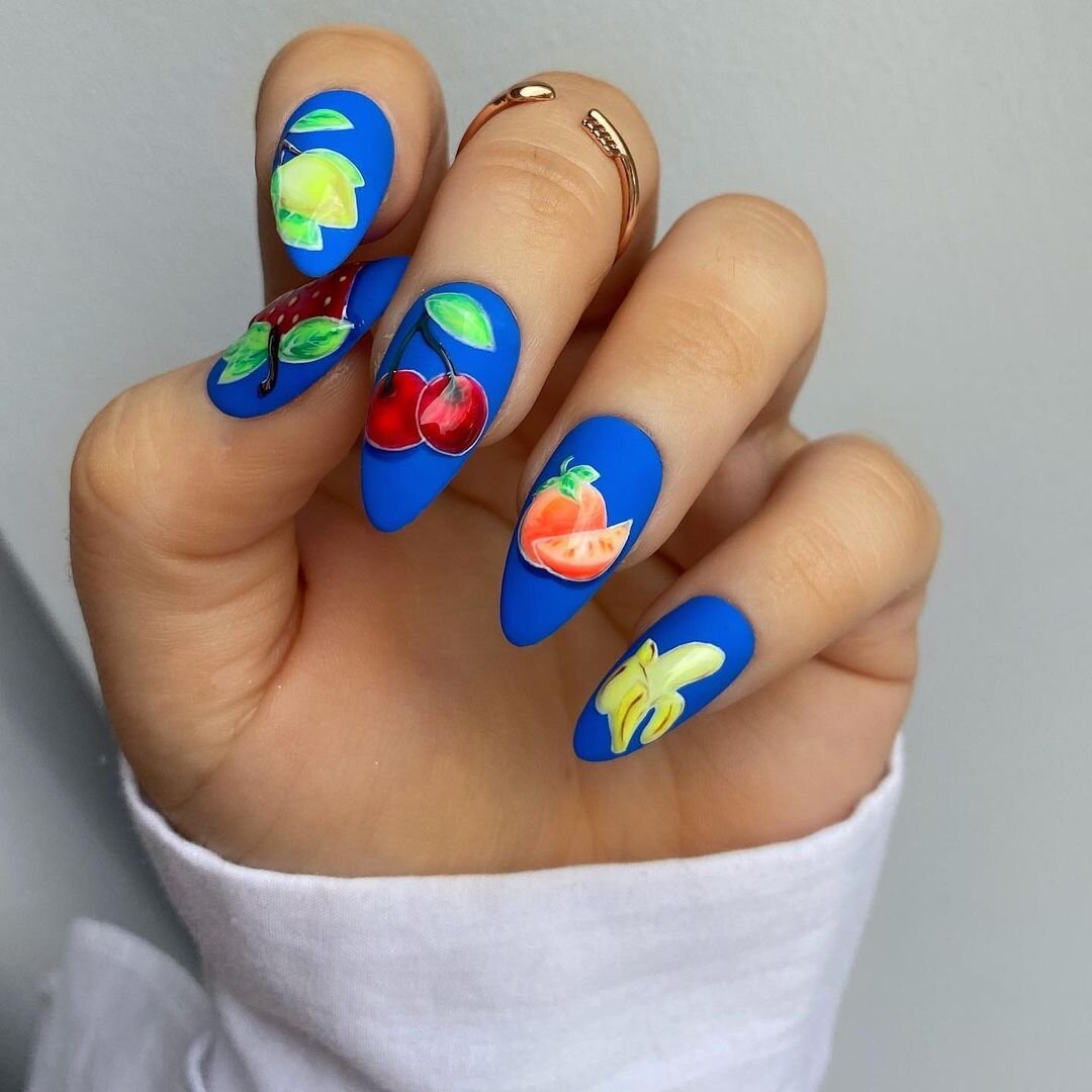 4. 15 Nail Designs Inspired by Your Favorite Summer Fruits