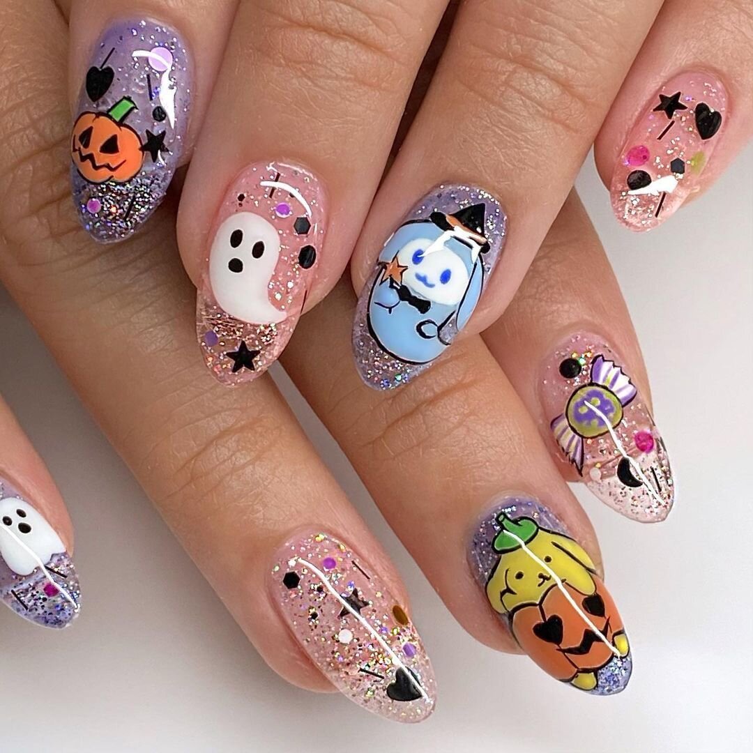25. 35 Halloween Inspired Nail Designs