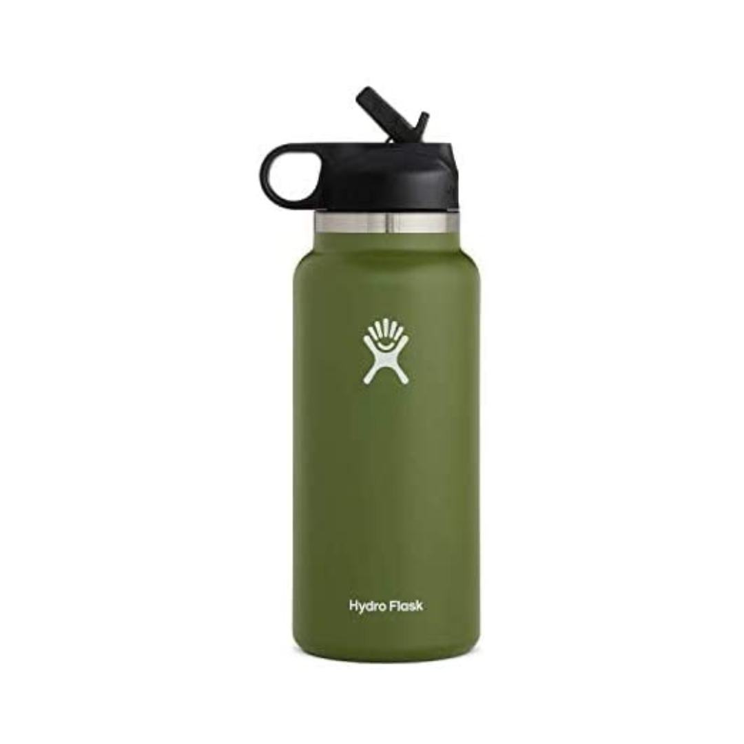 Hydro Flask Wide Mouth Straw Lid Bottle