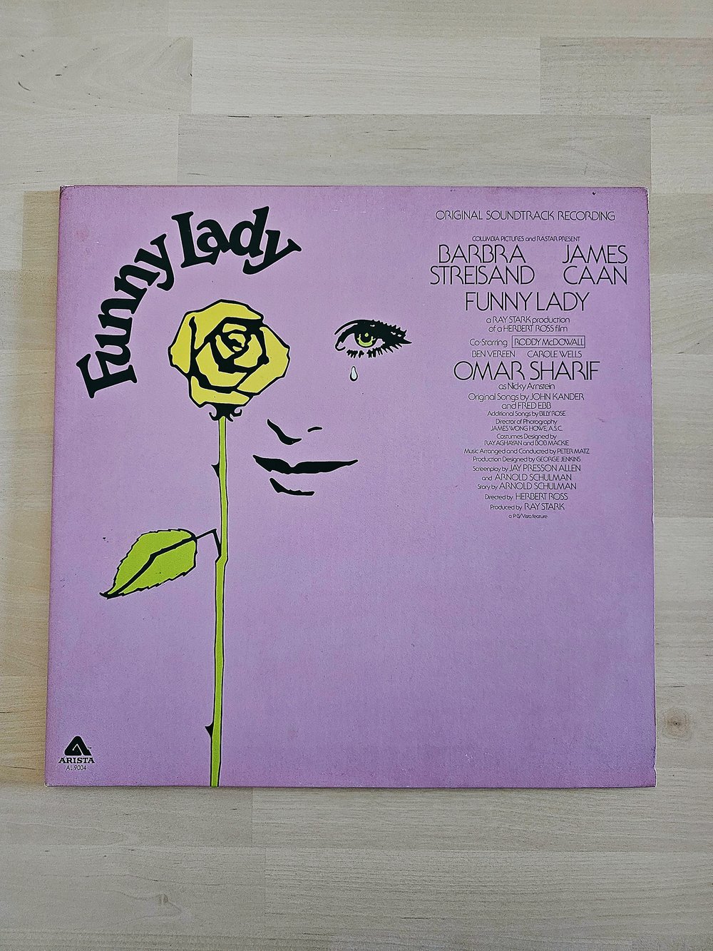Barbra Streisand, James Caan Funny Lady Vinyl