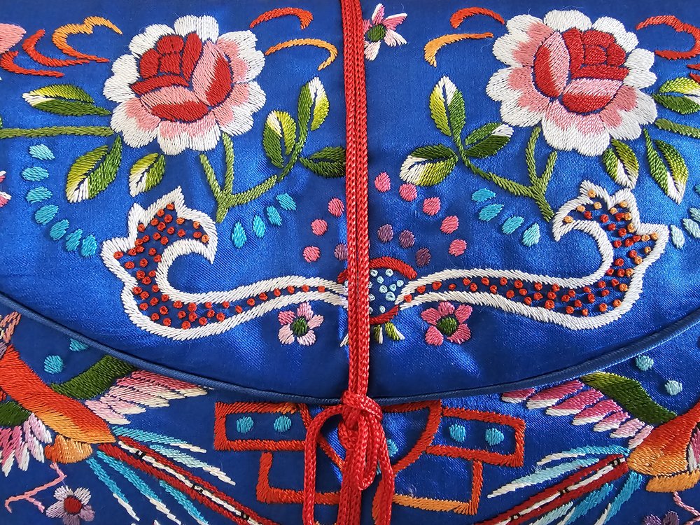 Chinese silk embroidery