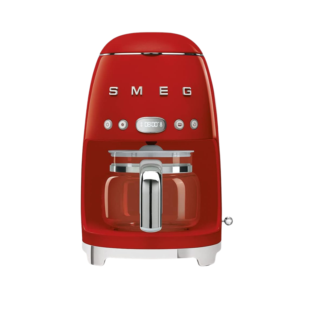 Smeg Drip Filter Coffee Machine, Red