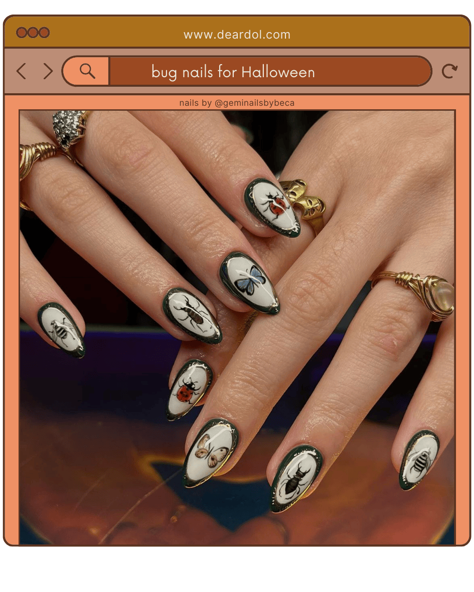 3. Bug Nail Design Ideas