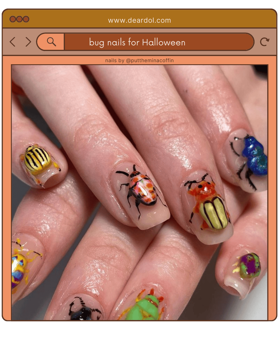 5. Bug Nail Design Ideas
