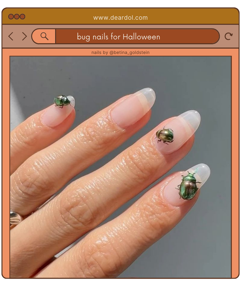 9. Bug Nail Design Ideas