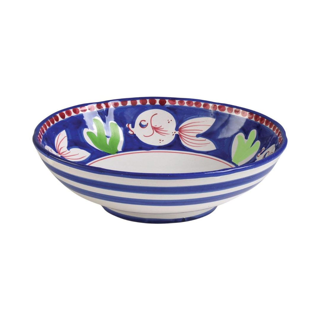 Vietri Campagna Pesce Large Serving Bowl, 12"