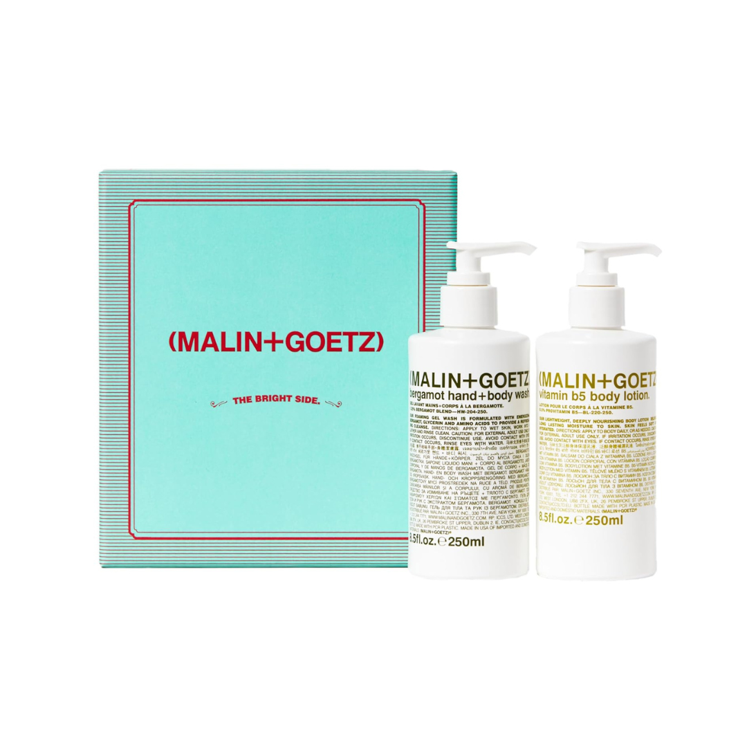 Malin + Goetz The Bright Side Wash + Lotion Duo