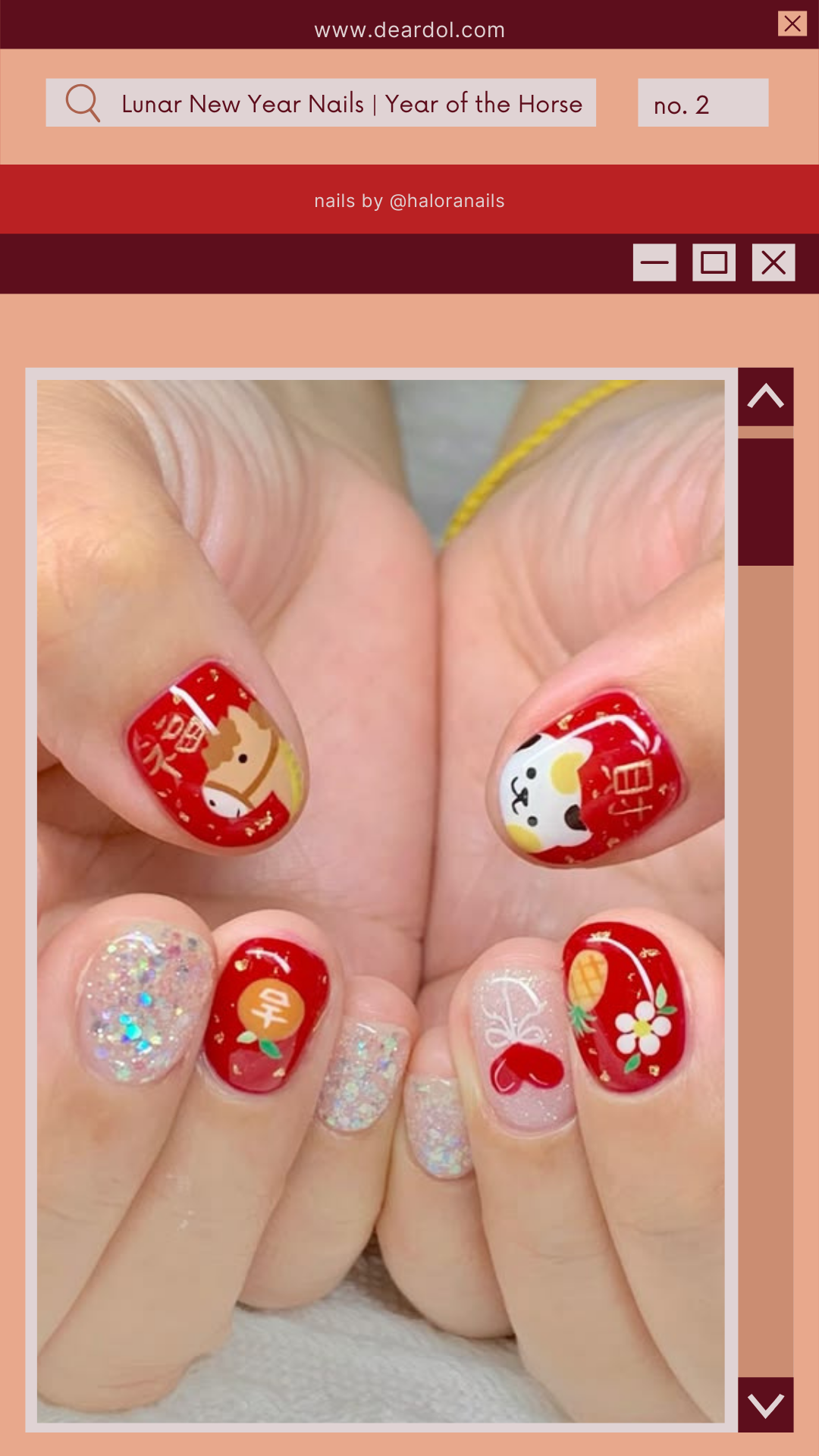 Year of the Horse Nails 🐴🧧🎊 | Lunar New Year