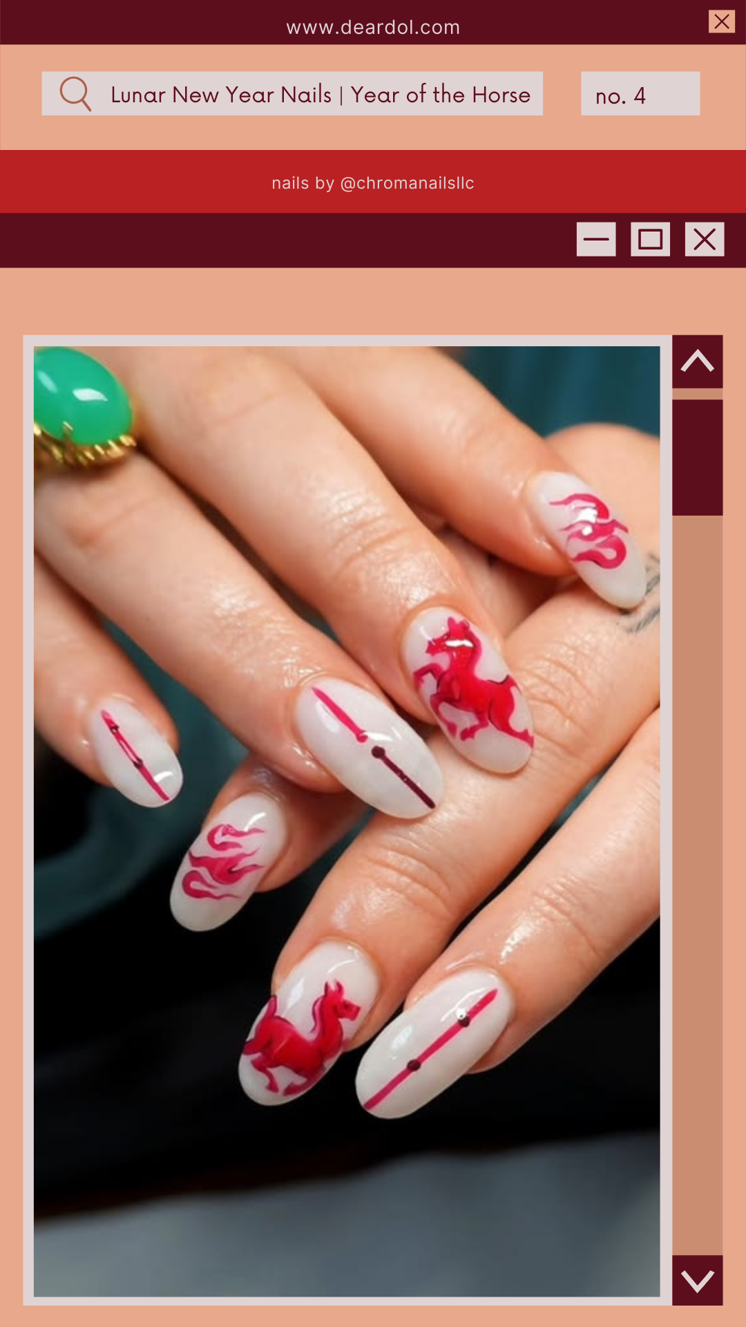 Year of the Horse Nails 🐴🧧🎊 | Lunar New Year