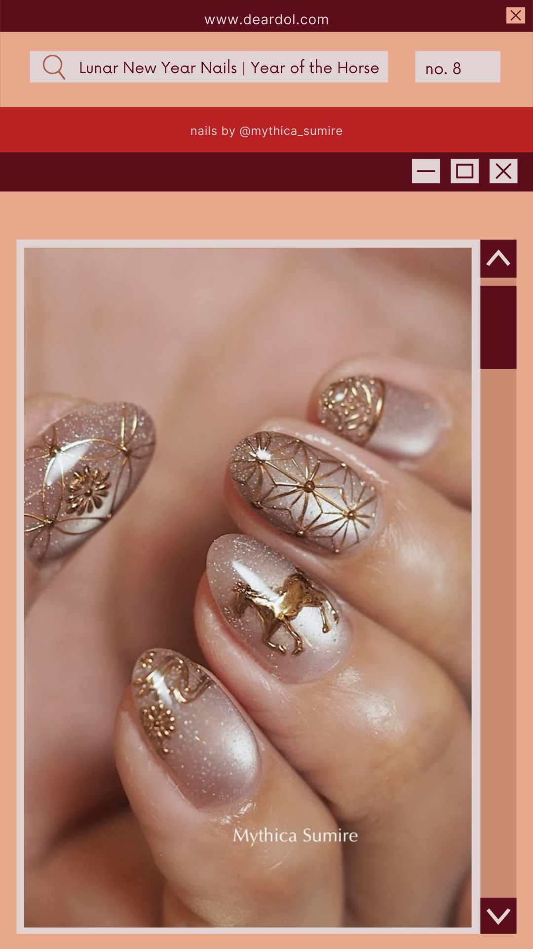 Year of the Horse Nails 🐴🧧🎊 | Lunar New Year