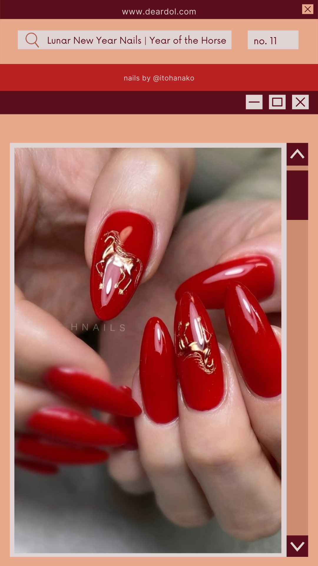 Year of the Horse Nails 🐴🧧🎊 | Lunar New Year