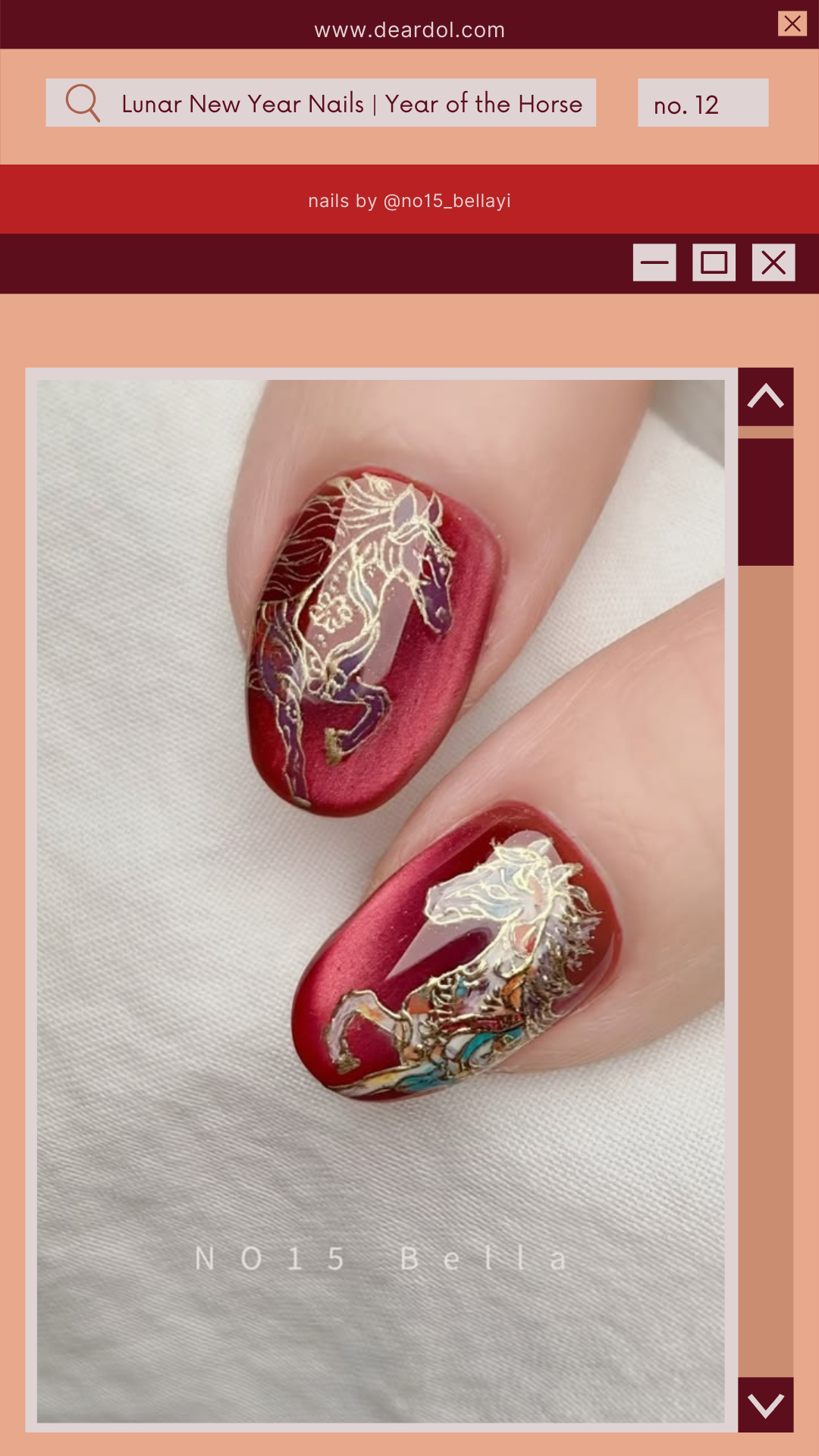 Year of the Horse Nails 🐴🧧🎊 | Lunar New Year