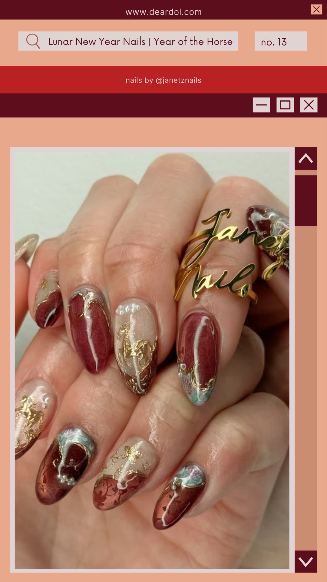 Year of the Horse Nails 🐴🧧🎊 | Lunar New Year