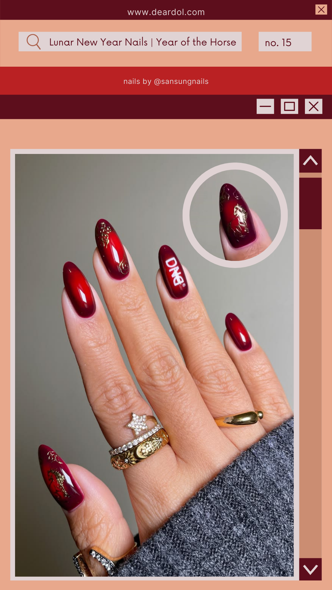 Year of the Horse Nails 🐴🧧🎊 | Lunar New Year