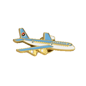 Korean Air Plane Pin