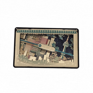 Korea Myeongdong die-cut magnet