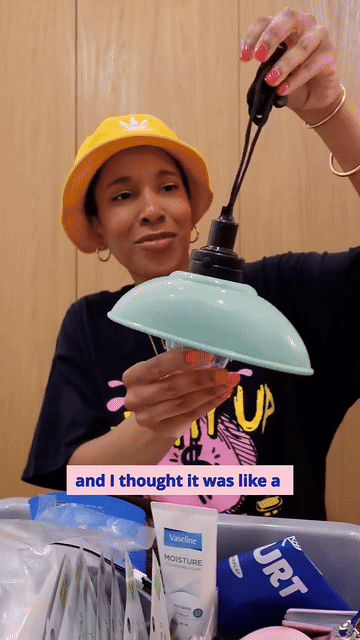 Hanging bulb-shaped LED mood light 💡 걸이식 전구 모양 LED 무드등