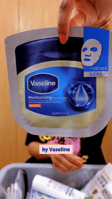 Vaseline Intensive Moisturizing Mask Pack 🧖‍♀️ 바세린 마스크팩 집중보습
