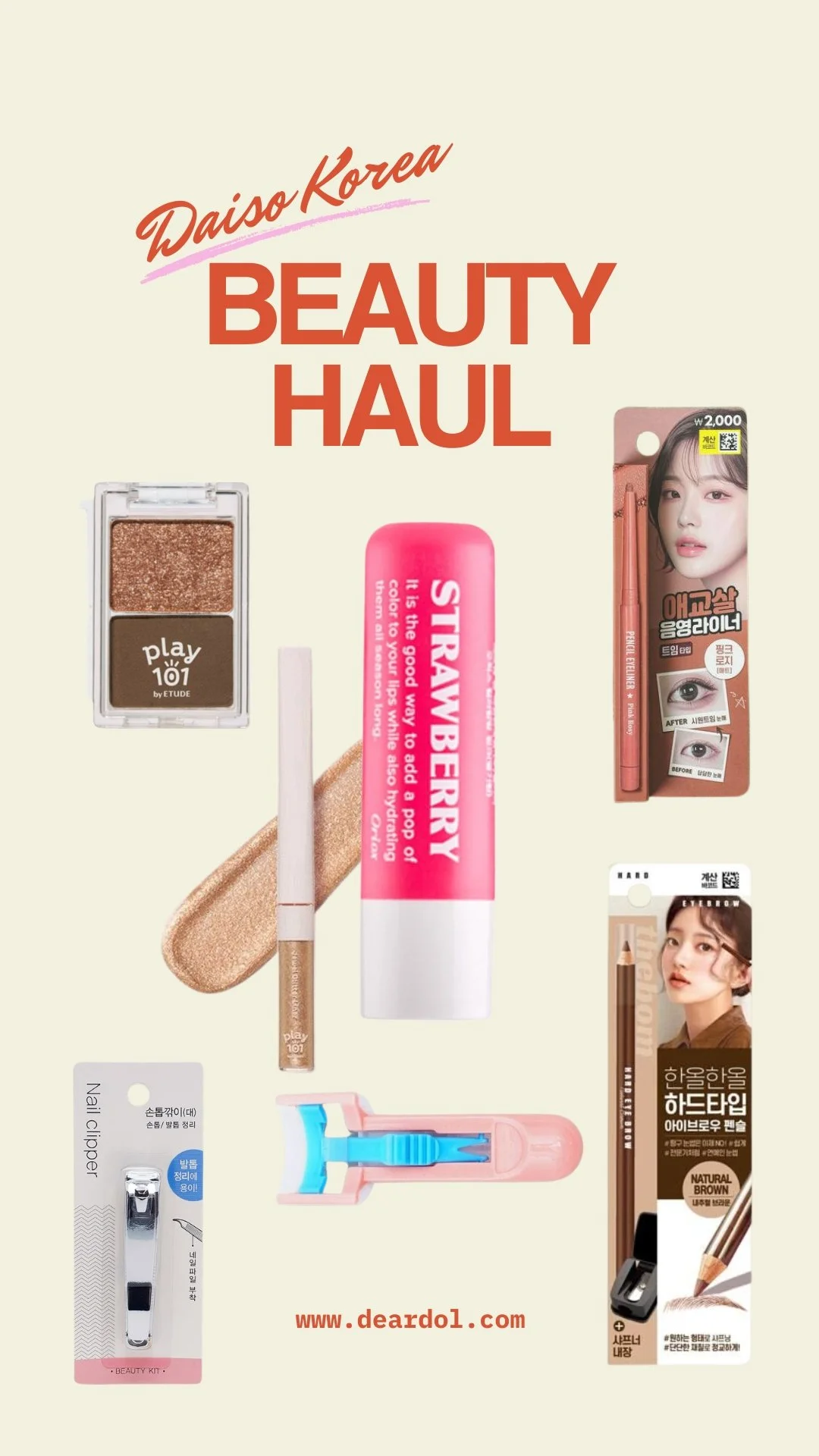 Daiso Korea Haul by Dear Dol - Full Haul on 🎥 YOUTUBE