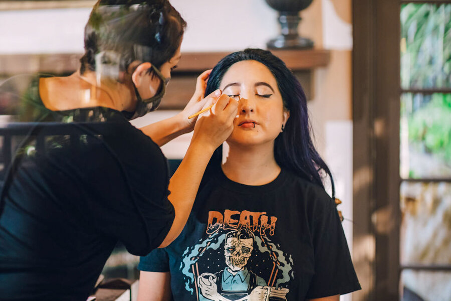 Behind The Scenes With The Bride