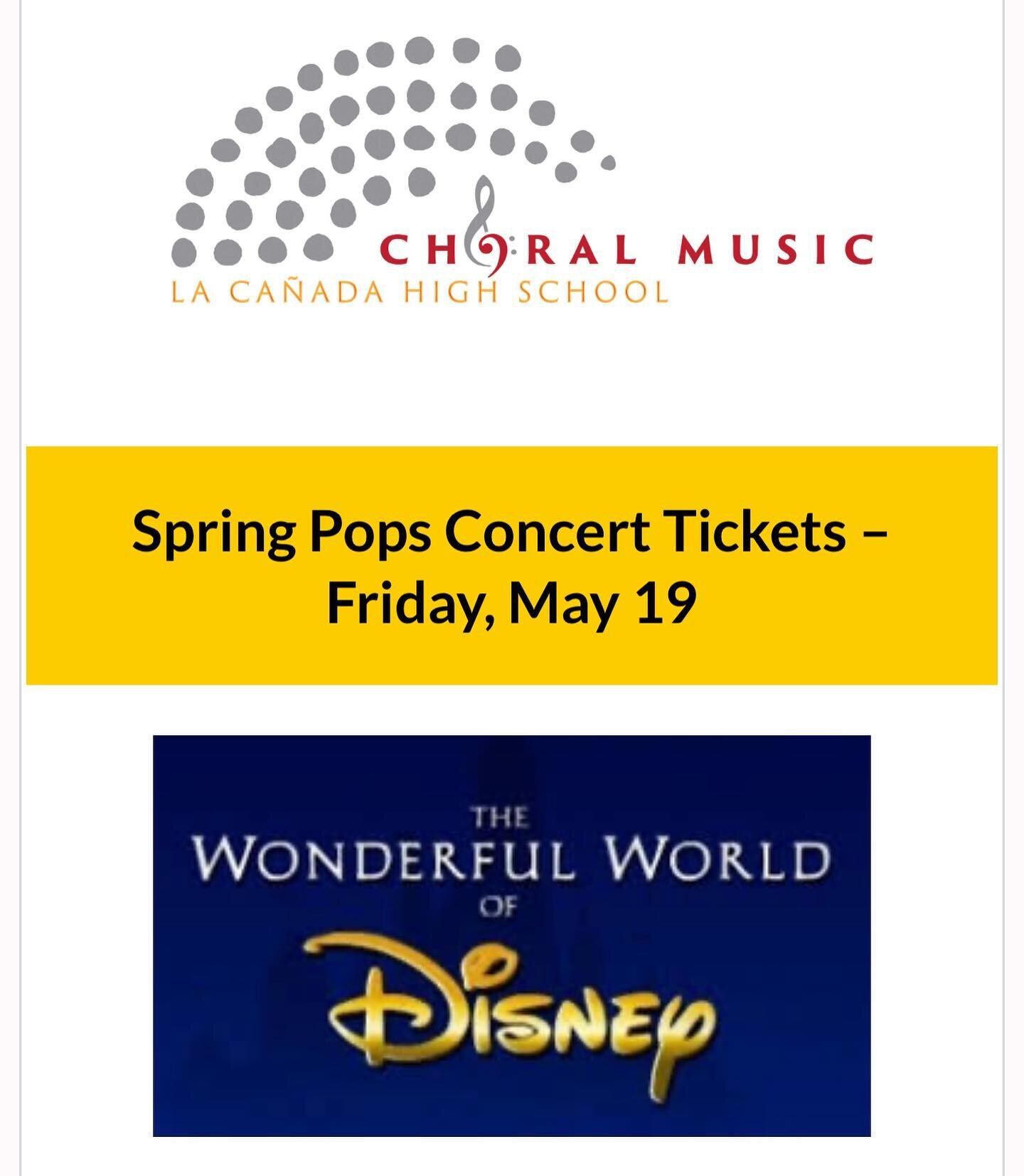 Our final show of the year, featuring all 7-12 choirs!

Date:  Friday, May 19, 2023

Location:  LCHS Auditorium

Show time #1 @ 6:30pm - for families of 7-10th graders

Show time #2 @ 8:15pm - for families of 11-12th graders

NOTE: If you have more t