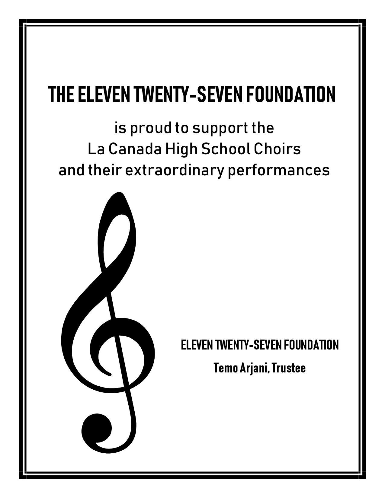 The Eleven Twenty-Seven Foundation