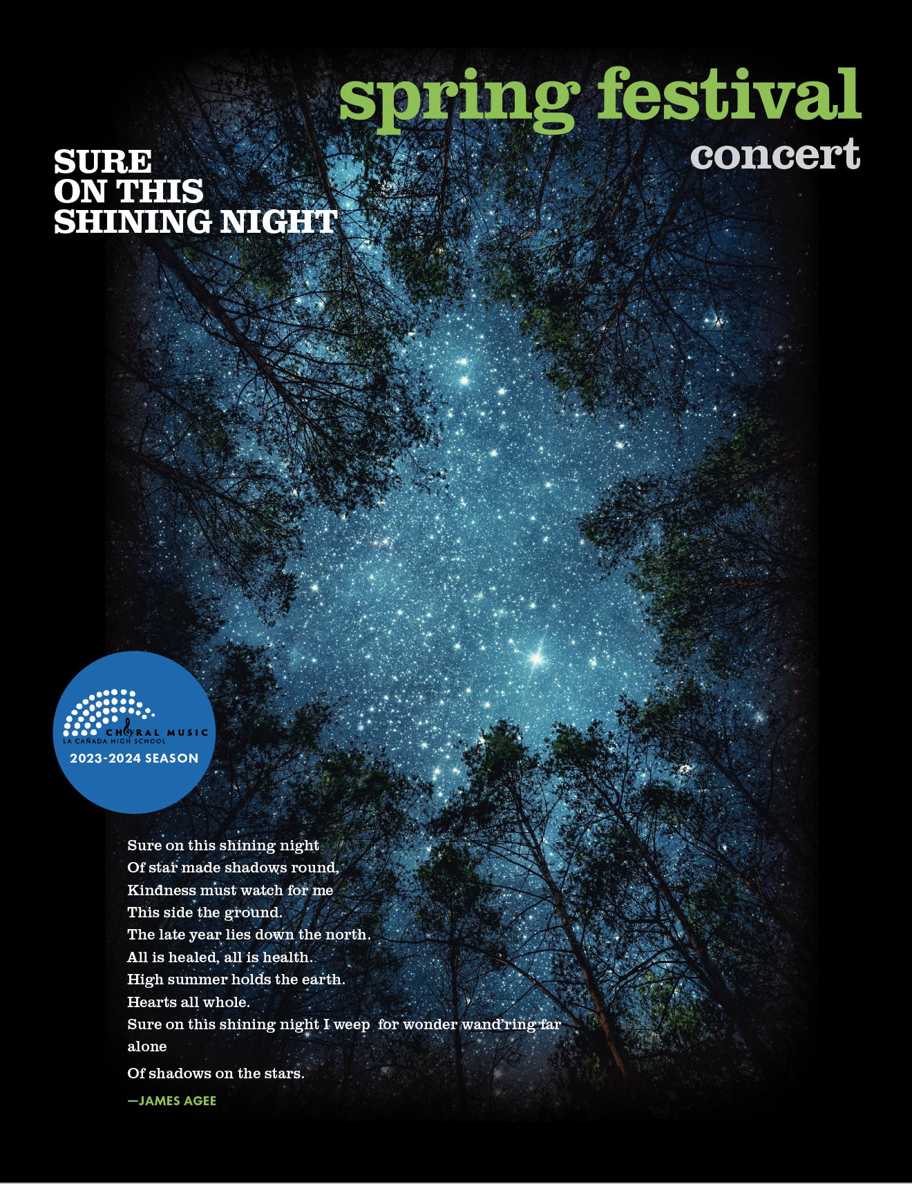 Spring Festival Concert Available to Stream