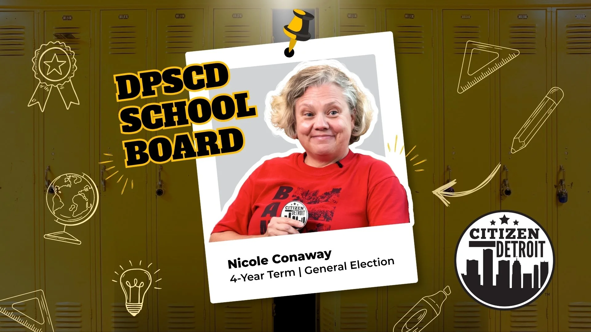 NICOLE CONAWAY | 4-Year Term 2026 DPSCD General Election Candidate