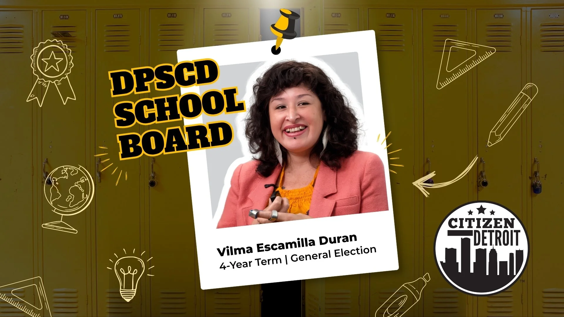 VILMA ESCAMILLA DURAN | 4-Year Term 2026 DPSCD General Election Candidate